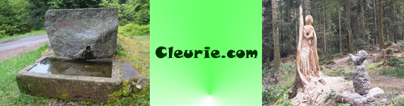 Accueil du site de Cleurie