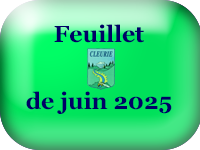 Feuillet de Cleurie n° 108 de juin 2025