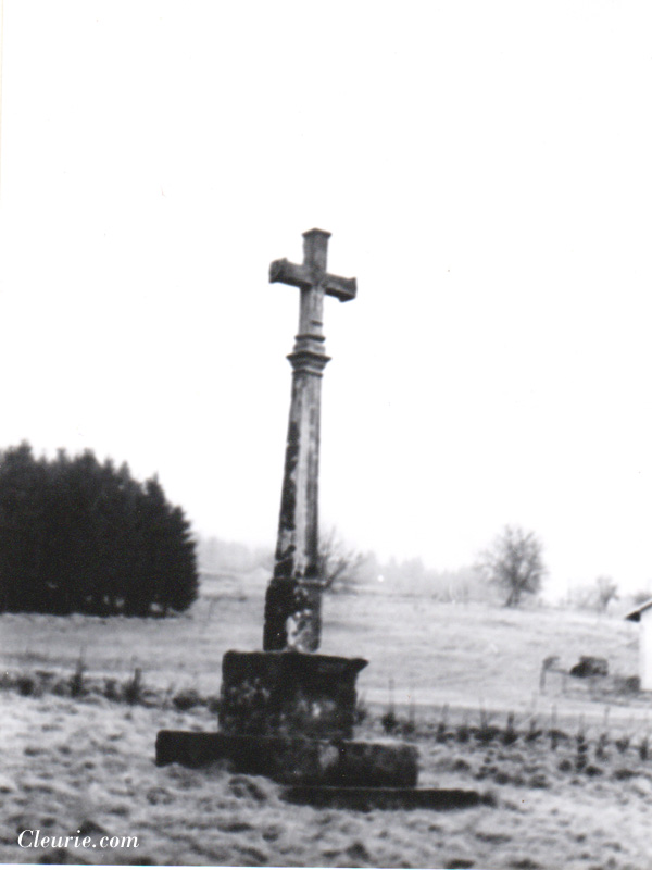 La croix de l'Envers-Côte à Cleurie