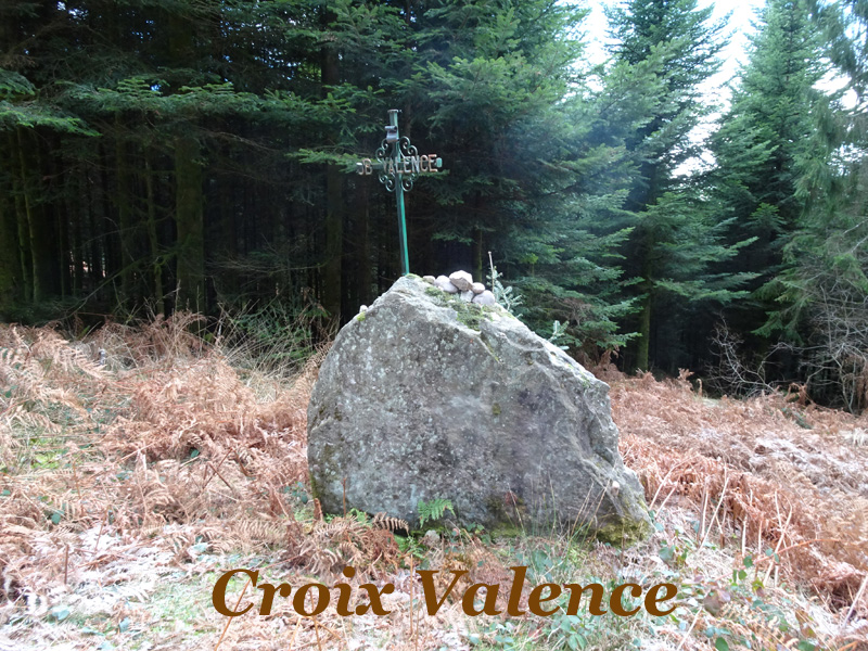 La croix Valence à Cleurie